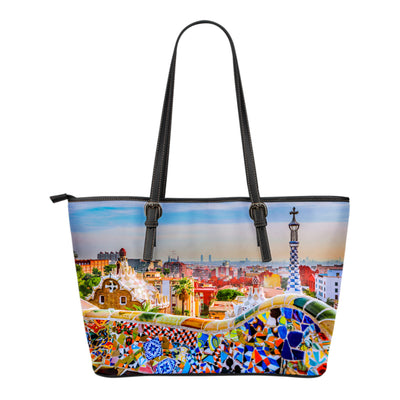 Spain Small Leather Tote