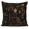 Steampunk Pillow Cover