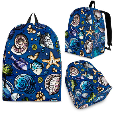 Sea Creatures Backpack