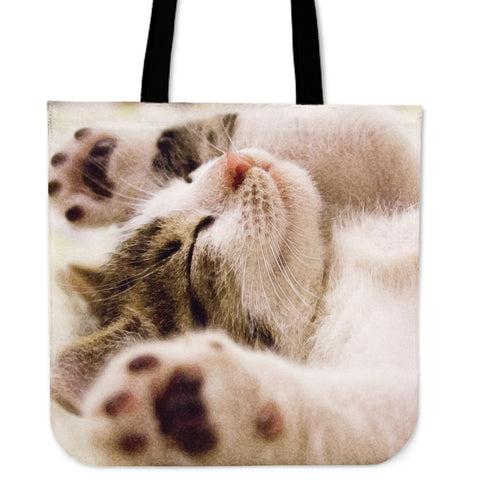 Tote Bag Sleeping Cat