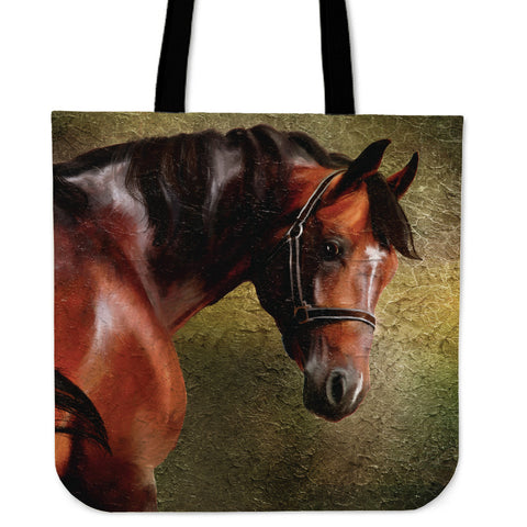 Chestnut Horse Cloth Tote Bag