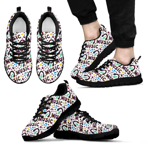 Music is my Life - Mens Sneakers