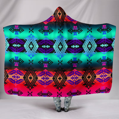 Sovereign Nation Sunrise Hooded Blanket