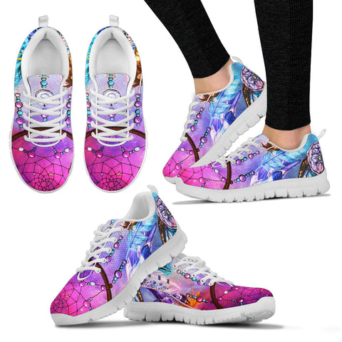 Dream Catching Women's Handcrafted Premium Mesh Sneakers.