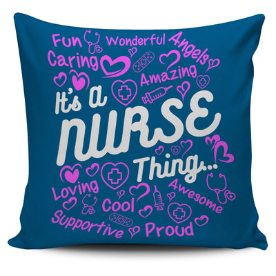 Light Blue Pillow Cover