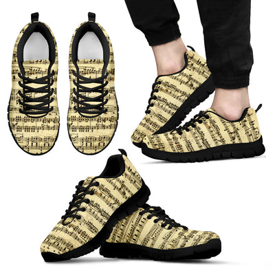 Sheet Music Sneakers for Men