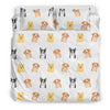Dog Three Musketeers Bedding Set