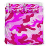 Pink Camo Bedding Set