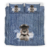 Schnauzer Break The Wall Bedding Set