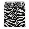 Zebra Print Bedding 3 Piece Set