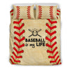 Baseball is my Life Bedding Set