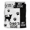 Chihuahua Dog's Side My Side Bedding Set