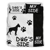 Boxer Dog's Side My Side Bedding Set