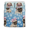 Pug Love Bedding Set