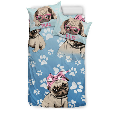 Pug Love Bedding Set