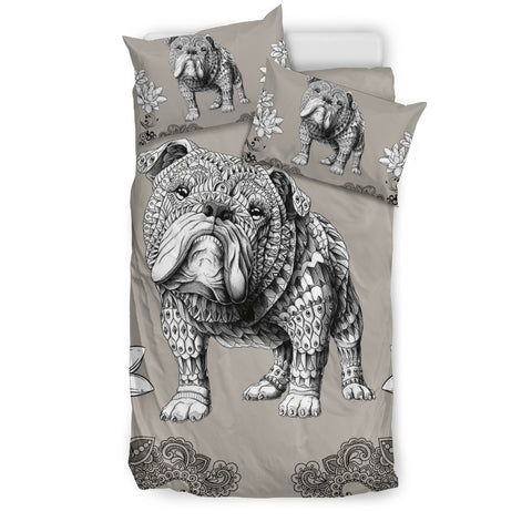 Bulldog Bedding Set