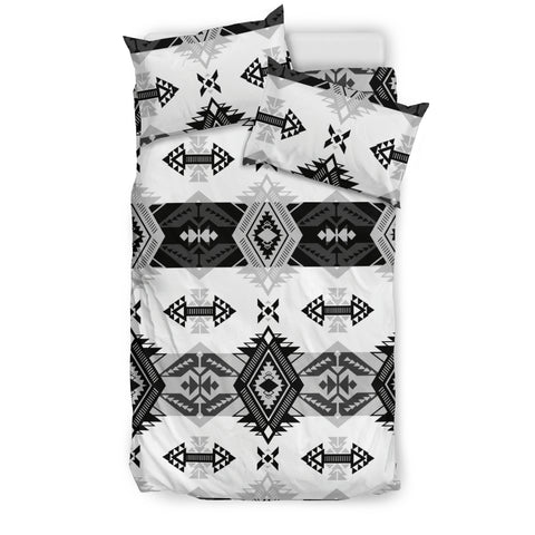 Sovereign Nation Black and White Bedding Set