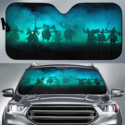 Medieval Battle Scene Sun Shade