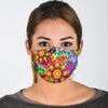 Abstract Bright Floral - Face Mask