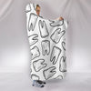 Teeth Hooded Blanket