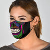 Neon Skull Face Mask