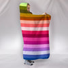 Everyone's Rainbow Hooded Blanket