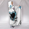 Cat Love Hooded Blanket