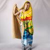 Sunset Cat Hooded Blanket