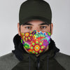 Abstract Bright Floral - Face Mask