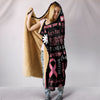 Breast Cancer Awareness Hooded Blanket