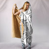 Teeth Hooded Blanket