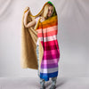 Everyone's Rainbow Hooded Blanket
