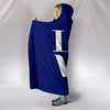 NP Love Dogs Hooded Blanket