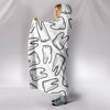 Teeth Hooded Blanket