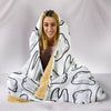 Teeth Hooded Blanket
