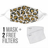 Cheetah Print Face Mask