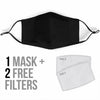 Black Face Mask