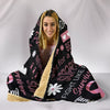Breast Cancer Awareness Hooded Blanket