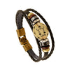 Zodiac Leather Bracelet