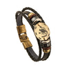 Zodiac Leather Bracelet