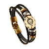 Zodiac Leather Bracelet