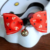 Cat Bow Tie With Bell Necktie Collar