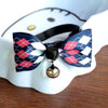 Cat Bow Tie With Bell Necktie Collar