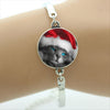 Keep Calm and Love Cats Offer- Bracelet jewelry glass Cabochon Art picture plus more cool cats